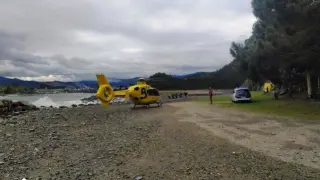 Playa de Los Foxos, en Asturias, donde ocurrió el triste suceso.