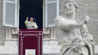 Pope Francis delivers Angelus Prayer