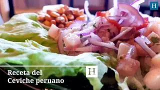 Nos preparan este plato de origen peruano en el restaurante Ceviche