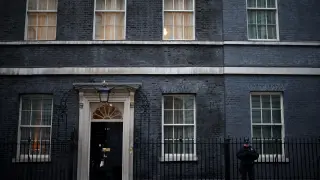 FILE PHOTO: Downing Street in London