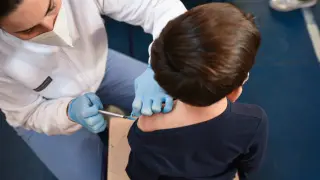 Vacunación frente a la covid en niños. gsc