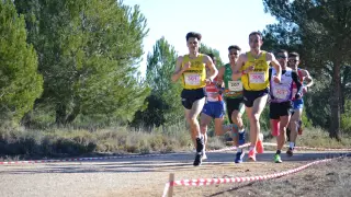 Imagen del campeonato de Aragón de cross.