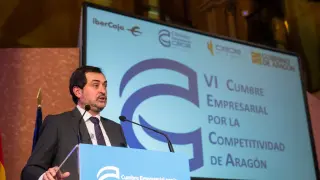 VI Cumbre Empresarial de Aragón en la Sala de la Corona de la DGA