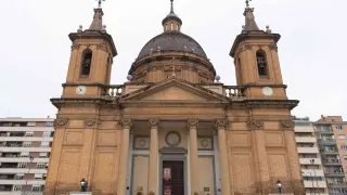 Iglesia de San Fernando de Zaragoza, desde dentro.