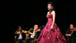La soprano Graciela Saavedra participa en el recital de hoy, que abre el ciclo Lírica en la Magna.