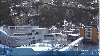 El Balneario de Panticosa es el primer complejo hotelero del Pirineo en instalar una webcam en tiempo real