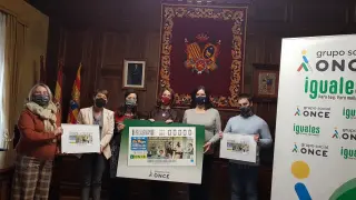 Presentación Cupón de la ONCE Las Bodas de Isabel de Segura.