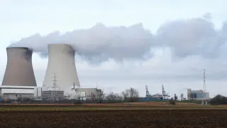 FILE PHOTO: A general view of the Doel Nuclear Power Station