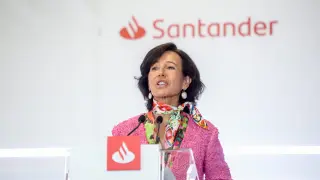 La presidenta del Grupo Santander, Ana Botín.
