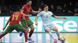 Semifinal del Europeo de fútbol sala: Portugal-España