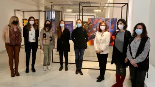 Presentación del NanoAsalto en la Casa de la Mujer de Zaragoza.