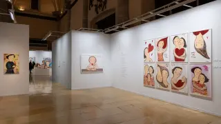 Exposición 'Alegría', de Eva Armisén, en La Lonja