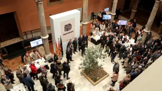 Imagen de Trufforum 2017 en el palacio de Sástago de Zaragoza.