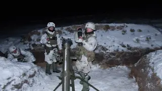 Las fuerzas ucranianas se preparan para una posible intervención