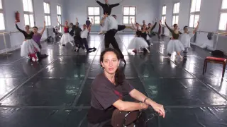 Patsy Kuppe-Matt, en su última etapa como directora del Ballet de Zaragoza