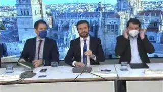 Pablo Casado se distancia de Vox para negociar un gobierno en Castilla y León