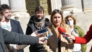 La diputada en la Asamblea de Madrid y coportavoz de Podemos, Alejandra Jacinto.