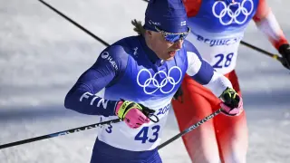 El esquiador finlandés Remi Lindholm.