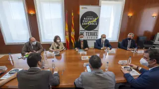Protocolo para la agencia espacial en Teruel.