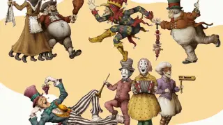 personajes del carnaval de Zaragoza