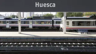Estación de tren de Huesca.