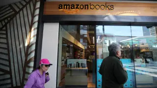Una tienda de Amazon Books en Los Ángeles.