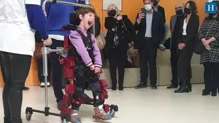 Atades pone al servicio de los niños con necesidades especiales un exoesqueleto que ayudará a su rehabilitación