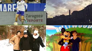 El lado más personal de Puche, jugador del Real Zaragoza, a través de Instagram: de su familia al amor a su Tarazona natal