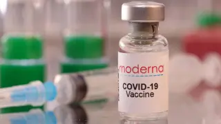 Vacuna de Moderna frente a la covid. gsc
