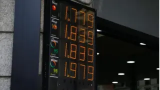Sube el precio de la gasolina y del diésel