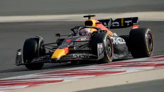El piloto Max Verstappen (Red Bull) en Barein.