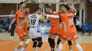 Foto del partido CV Teruel-Río Duero Soria, de la jornada 22 de la Superliga
