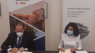 Banco Sabadell y Saeca suscriben un nuevo convenio de colaboración en favor del sector primario