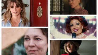 Las cinco actrices nominadas a Mejor Actriz en los Oscar de 2022.