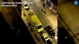 Atropello múltiple en una terraza de Zaragoza