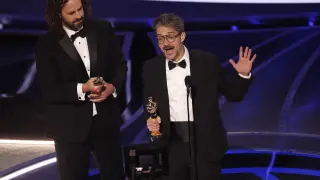 Alberto Mielgo, en su discurso tras ganar el Óscar.