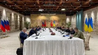 Negociaciones entre Ucrania y Rusia en Estambul.