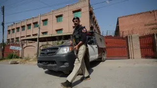 Un agente de la Policía de Pakistán, en una imagen de archivo.