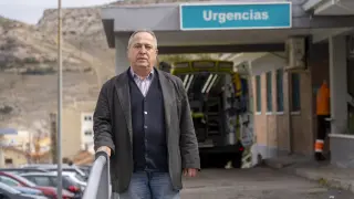 El coordinador del centro de salud, Luis Fernando Marín –en la foto–, es el único médico de Utrillas que no pidió traslado.