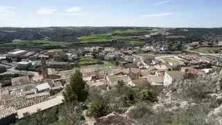 Vista de la localidad de Castillonroy, en la comarca de La Litera.