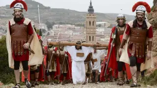 Semana Santa en Alcorisa, pueblo de la Ruta del Tambor y Bombo.