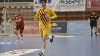 El Bada Huesca recibió al Barcelona, en cuyas filas se encuentra Pablo Urdangarin.