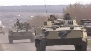 Una columna de 12 kilómetros de tropas rusas en Járkov tratará la ocupación de todo el Donbás