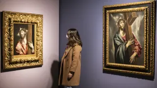 La exposición 'El Greco. Los pasos de un genio’ en el Museo Goya.
