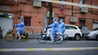 Fotos del confinamiento por el coronavirus en China.