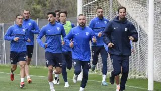 La SD Huesca completó este martes su segundo entrenamiento de la semana.