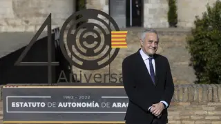 Javier Sada, presidente de las Cortes de Aragón.