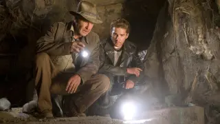Un fotograma de 'Indiana Jones y el reino de la Calavera de Cristal'.