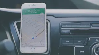 Soporte de móvil en el coche
