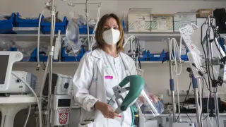 María Andión García Barrecheguren, supervisora de Enfermería de Neumología del Miguel Servet.